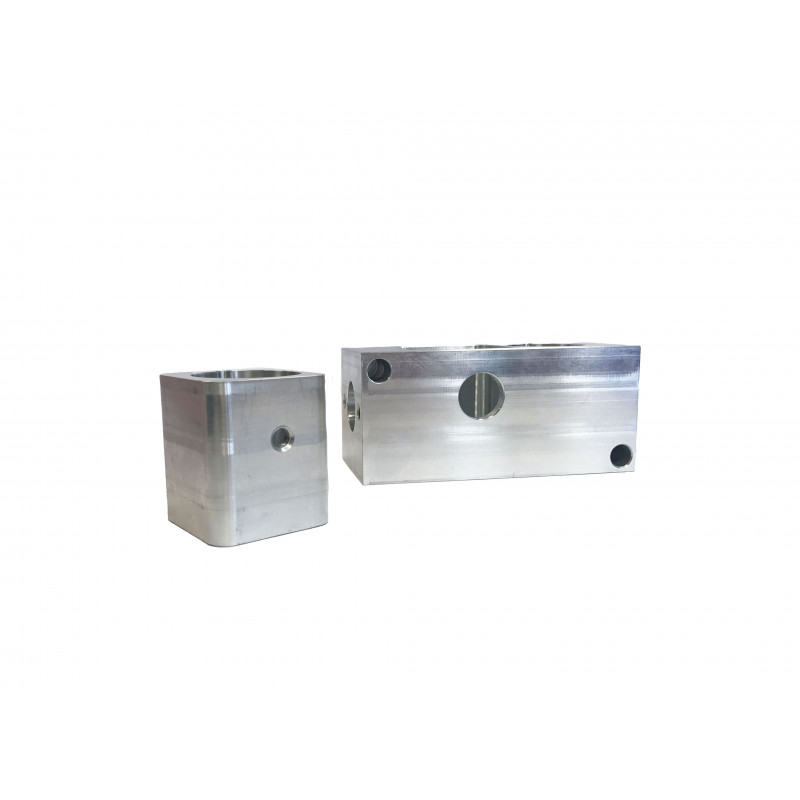 Boîtier rouleaux alu modèle A avec osselet Boîtier rouleaux alu modèle A avec osselet
