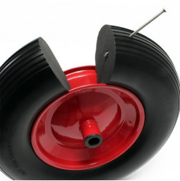 Roue increvable 4.00-8